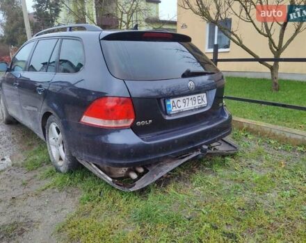 Синий Фольксваген Гольф, объемом двигателя 1.9 л и пробегом 240 тыс. км за 5100 $, фото 4 на Automoto.ua