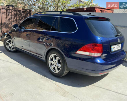 Синий Фольксваген Гольф, объемом двигателя 1.9 л и пробегом 291 тыс. км за 5990 $, фото 9 на Automoto.ua