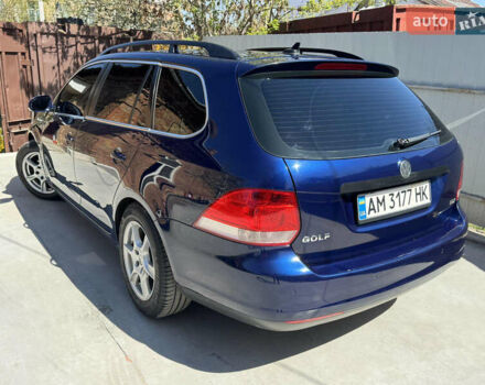 Синий Фольксваген Гольф, объемом двигателя 1.9 л и пробегом 291 тыс. км за 5990 $, фото 8 на Automoto.ua