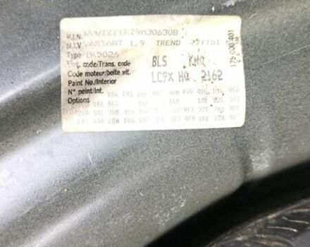 Синий Фольксваген Гольф, объемом двигателя 1.9 л и пробегом 234 тыс. км за 6100 $, фото 4 на Automoto.ua