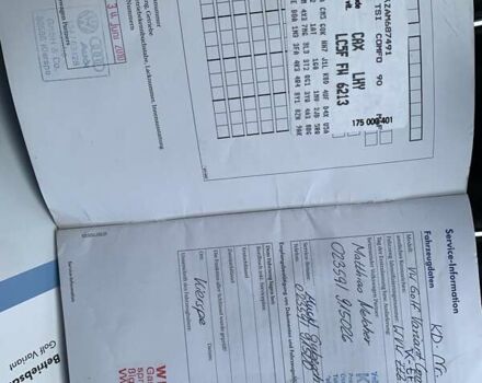 Синий Фольксваген Гольф, объемом двигателя 1.4 л и пробегом 214 тыс. км за 6800 $, фото 44 на Automoto.ua