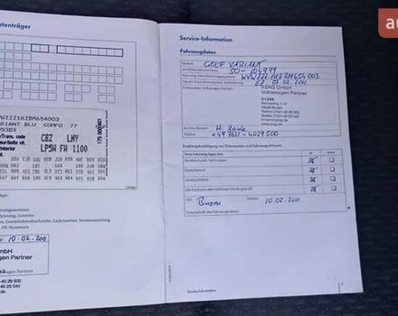 Синий Фольксваген Гольф, объемом двигателя 1.2 л и пробегом 193 тыс. км за 7000 $, фото 16 на Automoto.ua