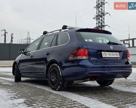 Синий Фольксваген Гольф, объемом двигателя 1.4 л и пробегом 216 тыс. км за 6450 $, фото 4 на Automoto.ua