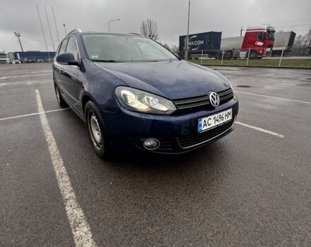 Синий Фольксваген Гольф, объемом двигателя 1.6 л и пробегом 260 тыс. км за 8950 $, фото 2 на Automoto.ua
