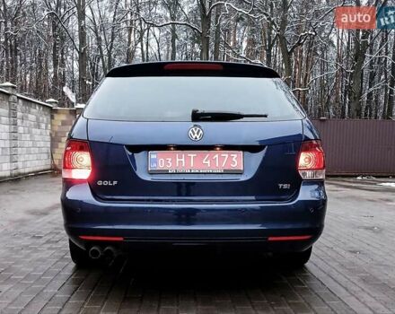 Синий Фольксваген Гольф, объемом двигателя 1.4 л и пробегом 168 тыс. км за 7600 $, фото 4 на Automoto.ua