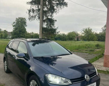 Синий Фольксваген Гольф, объемом двигателя 1.6 л и пробегом 290 тыс. км за 7800 $, фото 1 на Automoto.ua