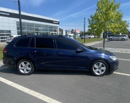 Синий Фольксваген Гольф, объемом двигателя 1.6 л и пробегом 355 тыс. км за 10500 $, фото 1 на Automoto.ua