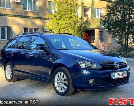 Синий Фольксваген Гольф, объемом двигателя 2 л и пробегом 210 тыс. км за 9400 $, фото 3 на Automoto.ua