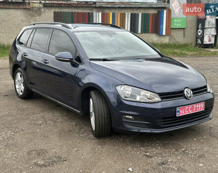 Синий Фольксваген Гольф, объемом двигателя 1.2 л и пробегом 225 тыс. км за 9999 $, фото 2 на Automoto.ua
