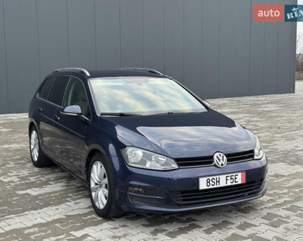 Синий Фольксваген Гольф, объемом двигателя 1.6 л и пробегом 280 тыс. км за 8999 $, фото 1 на Automoto.ua