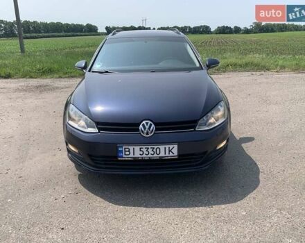 Синий Фольксваген Гольф, объемом двигателя 1.6 л и пробегом 346 тыс. км за 9900 $, фото 1 на Automoto.ua