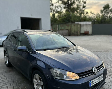 Синий Фольксваген Гольф, объемом двигателя 1.6 л и пробегом 320 тыс. км за 9500 $, фото 1 на Automoto.ua