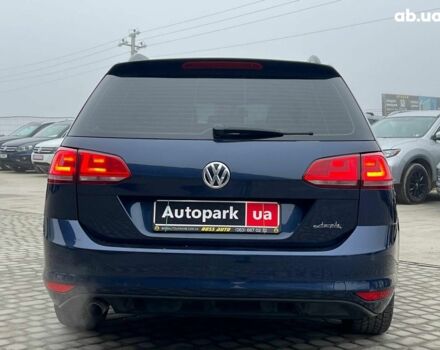 Синий Фольксваген Гольф, объемом двигателя 1.6 л и пробегом 252 тыс. км за 9990 $, фото 7 на Automoto.ua