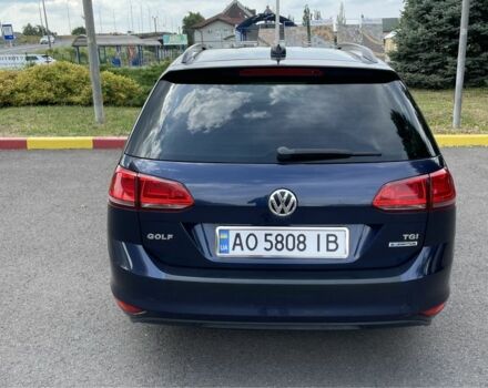 Синий Фольксваген Гольф, объемом двигателя 1.4 л и пробегом 241 тыс. км за 8800 $, фото 5 на Automoto.ua