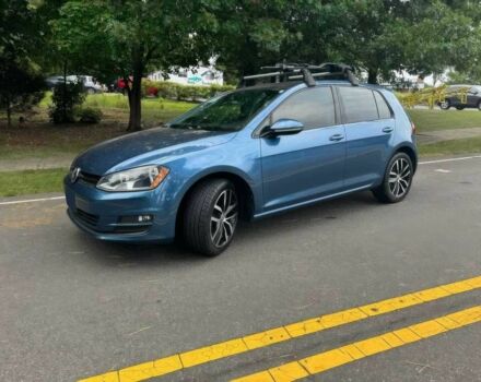 Синий Фольксваген Гольф, объемом двигателя 1.8 л и пробегом 80 тыс. км за 3950 $, фото 1 на Automoto.ua