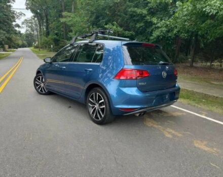 Синий Фольксваген Гольф, объемом двигателя 1.8 л и пробегом 80 тыс. км за 3950 $, фото 2 на Automoto.ua