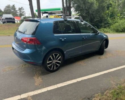 Синий Фольксваген Гольф, объемом двигателя 1.8 л и пробегом 80 тыс. км за 3950 $, фото 4 на Automoto.ua