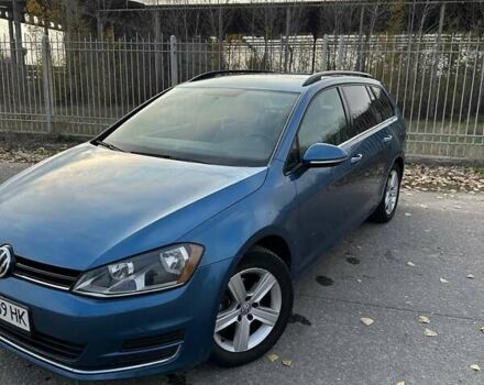 Синий Фольксваген Гольф, объемом двигателя 1.97 л и пробегом 106 тыс. км за 14000 $, фото 1 на Automoto.ua