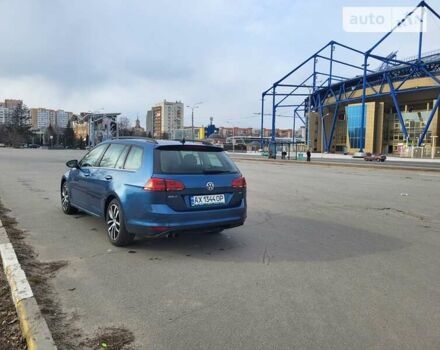 Синий Фольксваген Гольф, объемом двигателя 1.8 л и пробегом 76 тыс. км за 13100 $, фото 3 на Automoto.ua