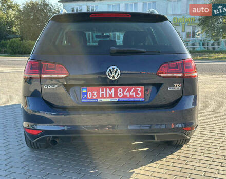 Фольксваген Гольф 2016 в Червонограде на Automoto.ua Синий Фольксваген Гольф, объемом двигателя 1.6 л и пробегом 278 тыс. км за 12005 $, фото 5 на Automoto.ua