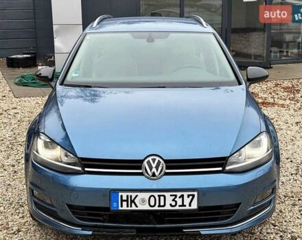 Синий Фольксваген Гольф, объемом двигателя 2 л и пробегом 196 тыс. км за 14500 $, фото 2 на Automoto.ua