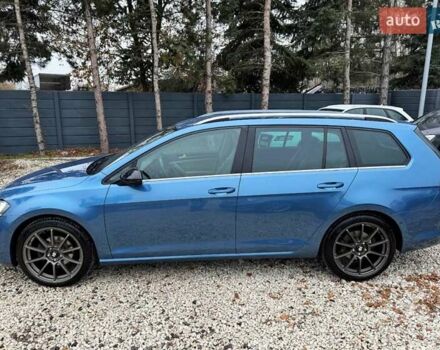 Синий Фольксваген Гольф, объемом двигателя 2 л и пробегом 196 тыс. км за 14500 $, фото 1 на Automoto.ua