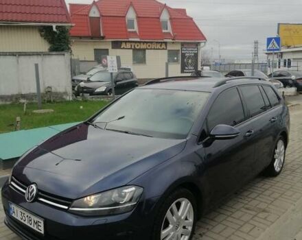 Синий Фольксваген Гольф, объемом двигателя 1.6 л и пробегом 262 тыс. км за 11800 $, фото 6 на Automoto.ua