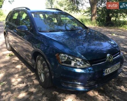 Синий Фольксваген Гольф, объемом двигателя 1.8 л и пробегом 152 тыс. км за 12900 $, фото 2 на Automoto.ua