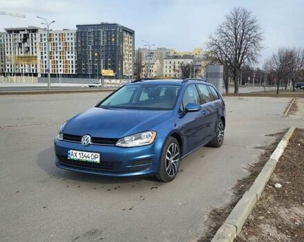 Синий Фольксваген Гольф, объемом двигателя 1.8 л и пробегом 76 тыс. км за 13100 $, фото 2 на Automoto.ua