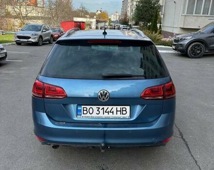 Синий Фольксваген Гольф, объемом двигателя 1.6 л и пробегом 205 тыс. км за 12800 $, фото 3 на Automoto.ua