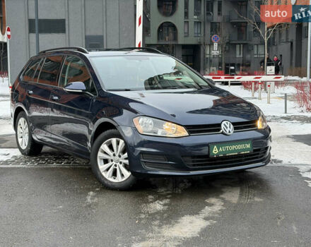 Синий Фольксваген Гольф, объемом двигателя 1.8 л и пробегом 213 тыс. км за 11999 $, фото 1 на Automoto.ua