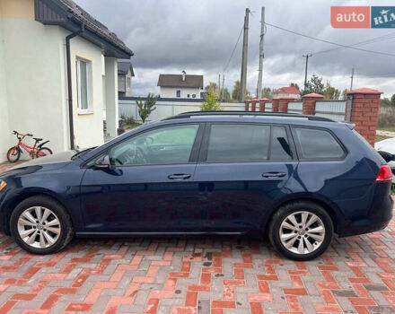 Синий Фольксваген Гольф, объемом двигателя 1.8 л и пробегом 210 тыс. км за 13500 $, фото 2 на Automoto.ua