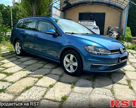 Синий Фольксваген Гольф, объемом двигателя 1.8 л и пробегом 174 тыс. км за 11900 $, фото 1 на Automoto.ua