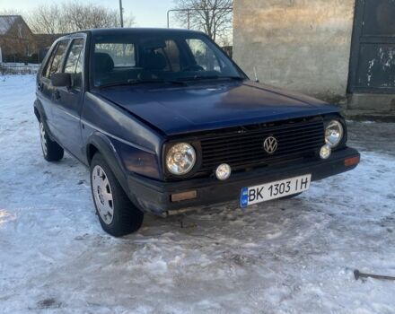 Синий Фольксваген Гольф, объемом двигателя 1.6 л и пробегом 310 тыс. км за 800 $, фото 1 на Automoto.ua