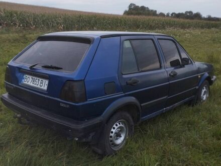 Фольксваген Гольф 1984 в Тернополе на Automoto.ua Синий Фольксваген Гольф, объемом двигателя 1.6 л и пробегом 200 тыс. км за 1100 $, фото 1 на Automoto.ua