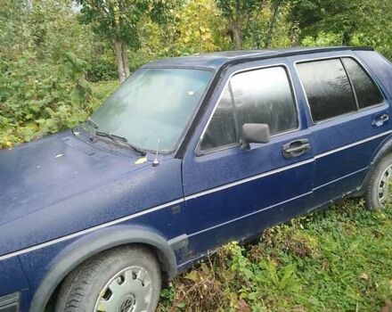 Синий Фольксваген Гольф, объемом двигателя 1.6 л и пробегом 315 тыс. км за 481 $, фото 1 на Automoto.ua