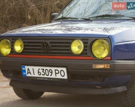 Синий Фольксваген Гольф, объемом двигателя 1.27 л и пробегом 300 тыс. км за 2200 $, фото 1 на Automoto.ua