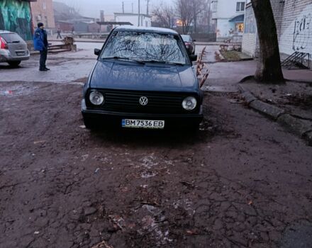 Синий Фольксваген Гольф, объемом двигателя 1.6 л и пробегом 200 тыс. км за 1700 $, фото 1 на Automoto.ua