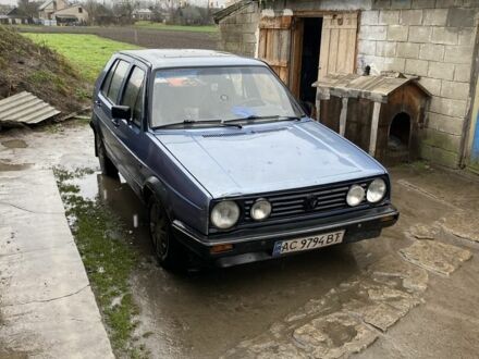 Синій Фольксваген Гольф, об'ємом двигуна 1.6 л та пробігом 450 тис. км за 592 $, фото 1 на Automoto.ua