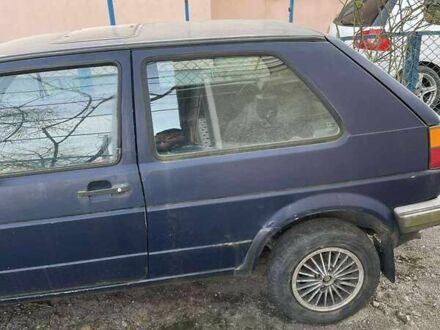 Синий Фольксваген Гольф, объемом двигателя 1.3 л и пробегом 320 тыс. км за 550 $, фото 1 на Automoto.ua