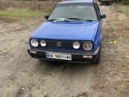 Синій Фольксваген Гольф, об'ємом двигуна 1.8 л та пробігом 400 тис. км за 1400 $, фото 1 на Automoto.ua