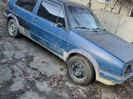 Синий Фольксваген Гольф, объемом двигателя 1.3 л и пробегом 500 тыс. км за 355 $, фото 1 на Automoto.ua