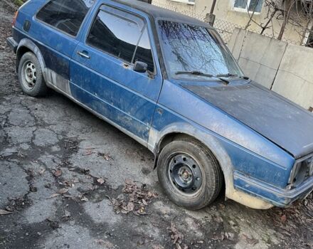 Синий Фольксваген Гольф, объемом двигателя 1.3 л и пробегом 500 тыс. км за 355 $, фото 1 на Automoto.ua