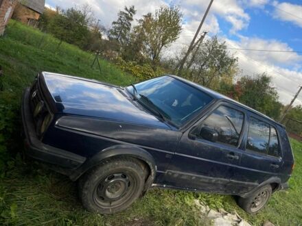 Синий Фольксваген Гольф, объемом двигателя 1.6 л и пробегом 300 тыс. км за 719 $, фото 1 на Automoto.ua