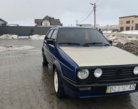 Синий Фольксваген Гольф, объемом двигателя 0 л и пробегом 255 тыс. км за 1850 $, фото 1 на Automoto.ua
