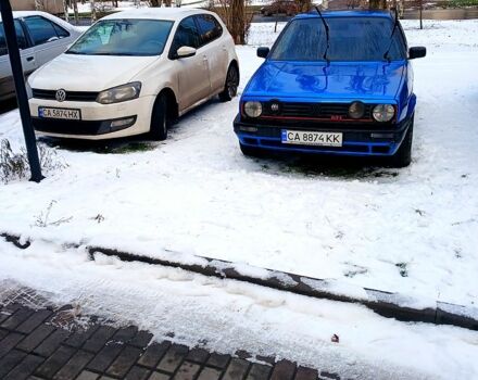 Синий Фольксваген Гольф, объемом двигателя 2 л и пробегом 310 тыс. км за 1450 $, фото 1 на Automoto.ua