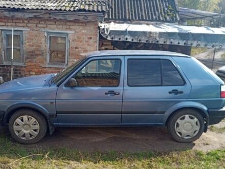 Фольксваген Гольф 1987 в Миргороде на Automoto.ua Синий Фольксваген Гольф, объемом двигателя 1.6 л и пробегом 500 тыс. км за 1500 $, фото 1 на Automoto.ua