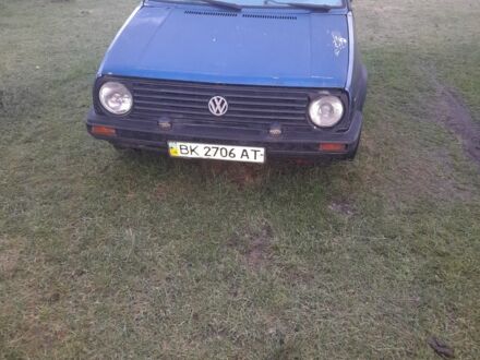 Синий Фольксваген Гольф, объемом двигателя 0 л и пробегом 270 тыс. км за 400 $, фото 1 на Automoto.ua