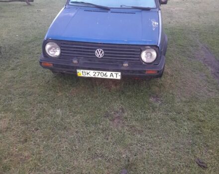 Синий Фольксваген Гольф, объемом двигателя 0 л и пробегом 270 тыс. км за 400 $, фото 1 на Automoto.ua