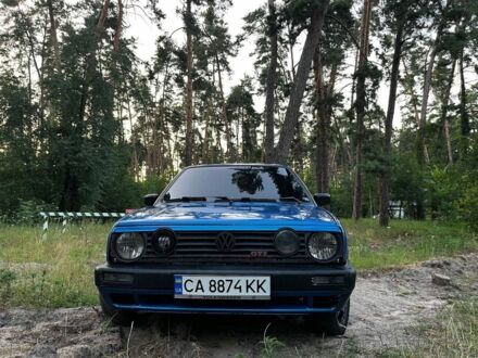 Фольксваген Гольф 1987 у Черкасах на Automoto.ua Синій Фольксваген Гольф, об'ємом двигуна 2 л та пробігом 300 тис. км за 1800 $, фото 1 на Automoto.ua
